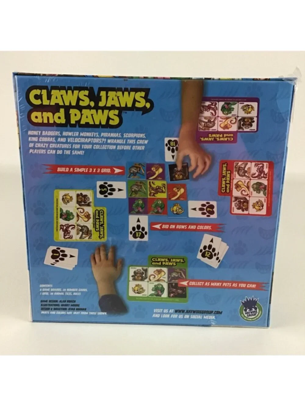 Claws Jaws Paws Perilous Pet Project Game Animal Fun 2016 Haywire New SEALED